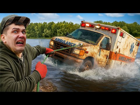 Found AMBULANCE Underwater While Magnet Fishing!