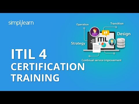 ITIL 4 Certification Training| What Is ITIL Certification?| ITIL Tutorial For Beginners |Simplilearn