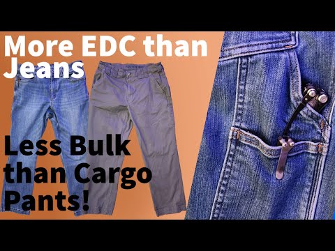 Carry More EDC Gear with Less Bulk - Carpenter Pants!