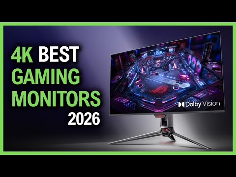 Best 4K Gaming Monitor 2026 – Top 5 High-Performance Displays