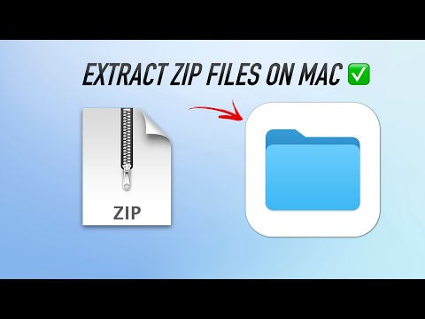 How To Unzip a Zip File On Mac