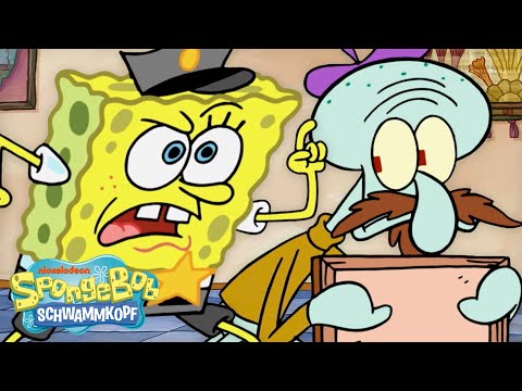 SpongeBob Charaktere STEHLEN 40 Minuten lang | SpongeBob Schwammkopf