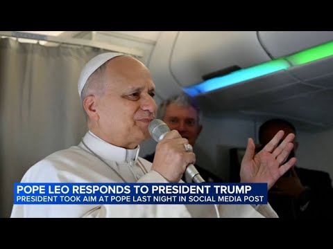 Catholics react to war of words between Trump, Pope Leo XIV