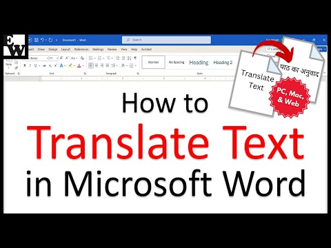 How to Translate Text in Microsoft Word (PC, Mac, and Web)