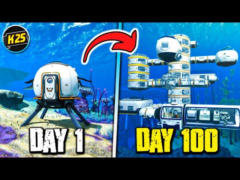 I Survived 100 Days in Subnautica: Below Zero to complete 100%, Here's What Happened! 😮