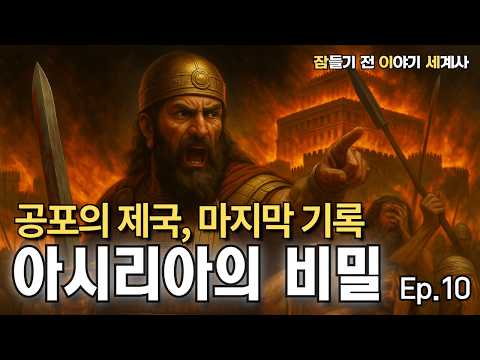 이야기로 듣는 공포의 제국, 아시리아의 비밀 - 역사상 가장 잔혹하고 강력했던 제국 | 중간광고X | 잠들기전 이야기 세계사 | 수면 오디오북