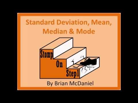 Mean, Median & Mode Robustness, Standard Deviation, Skewed Right Positive Skew Skewed left