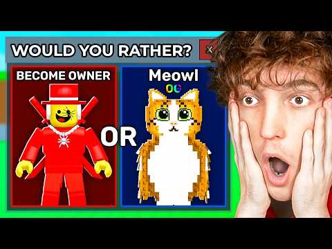 Extreme Steal A Brainrot Would You Rather!