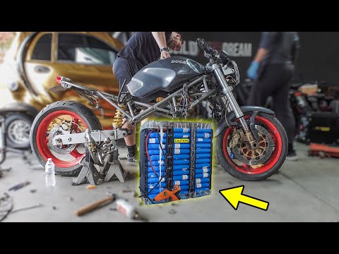 We Made a 200–Mile Range Battery for the Electric Ducati (Parts List Included)