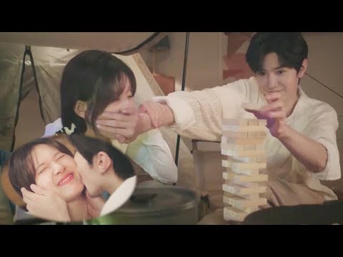 Duan Jiaxu won the game and flirted with Sang Zhi, he hugged her and kissed her passionately~