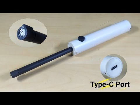 How to Make a Electric Gas Lighter - DIY Electric Lighter for Kitchen