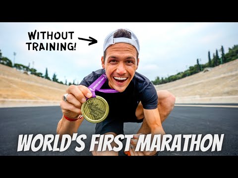 I RAN MY FIRST MARATHON (why is it 26.2 miles?)