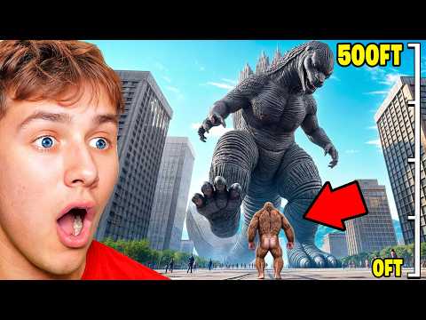 Reacting To MONSTER SIZE COMPARISON