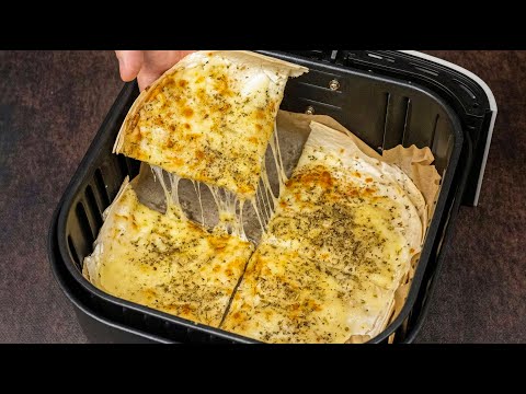Just Add Cheese on a Tortilla in Air Fryer! WOW you'll be OBSESSED at the Results!