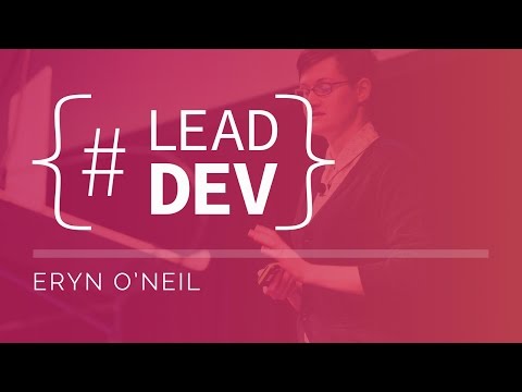 Congrats! You're the tech lead - now what? Eryn O'Neil | The Lead Developer New York 2017