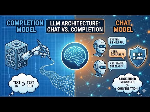 Ep3. Inside the LLM: Why Chat Models Are Different from Completion Models