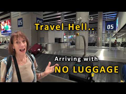 10 Days in the Same Clothes! Our Flight & Baggage Disaster.