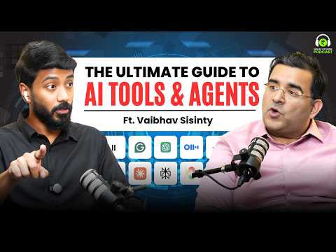 AI Will Replace Your Job| How to Build Passive Income using AI Ft. @VaibhavSisinty | SK Podcast EP02