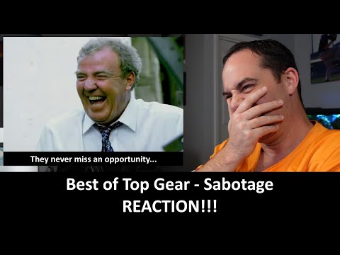 American Reacts to Clarkson, Hammond and May Sabotaging Each Other on Top Gear REACTION