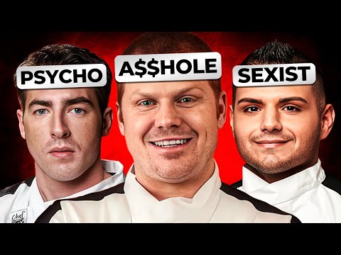 Most Hated Male Chefs in Hell's Kitchen History