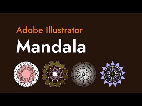 How to make a Mandala in Adobe Illustrator (4 ways)