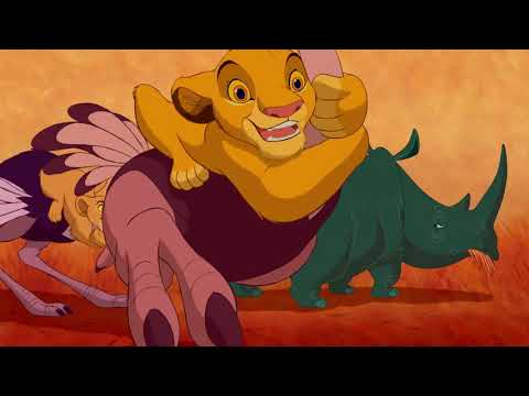 The Lion King-I Just Can't Wait To Be King Song(Official Video from "The Lion King")(1080p)(English)