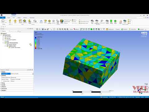 ANSYS workbench | Element Quality | meshing