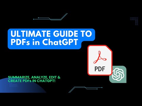 PDFs in ChatGPT: Everything You Should Know (Tutorial)