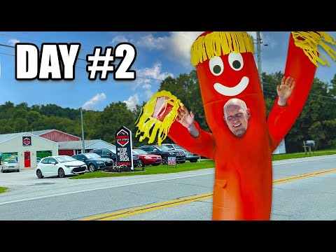 Grant MUST sell a car today, OR ELSE…