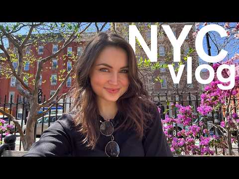 NYC VLOG: Spring Day in the Life Exploring the City