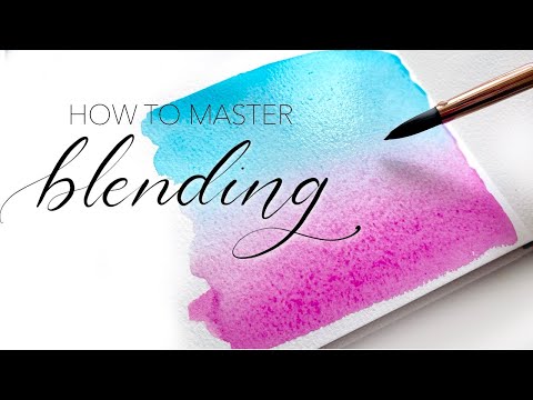 How To Master Blending With Watercolour