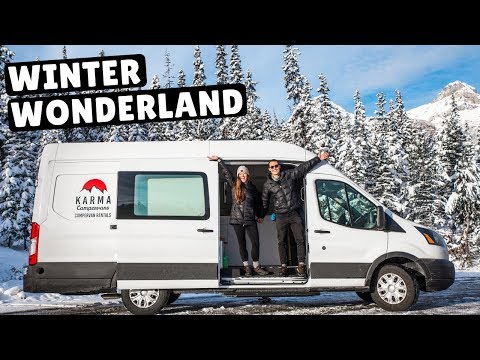 VAN LIFE IS THE BEST IN BANFF! Lake Louise Sunrise Hike