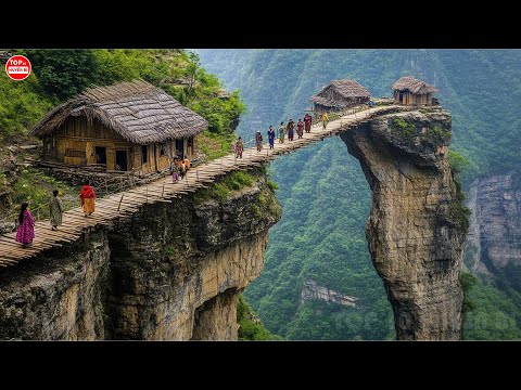 Even American Engineers Don't Know How the Chinese Built This Precarious Structure on the Cliff?