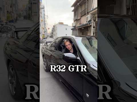 Driving an R32 GTR in Japan was so cool! 🥹#Nissan #R32GTR #NissanSkyline #NissanGTR#JDM #Japan