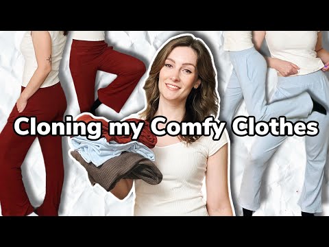 Cloning my comfy clothes (to conquer my fear of knit fabrics)