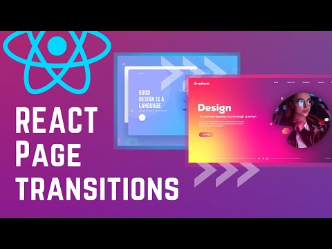 Page Transitions In React - React Router V6 and Framer Motion Tutorial