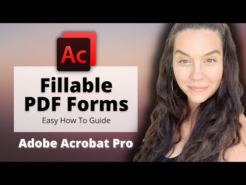 Create Fillable PDF Forms in Adobe Pro // Easy How To Guide