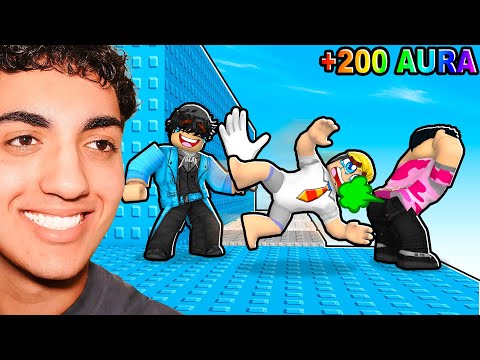 Getting MAX AURA In This TROLL TOWER... (big mistake)