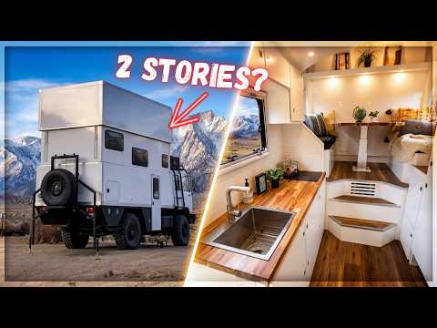 This Truck Turns Into a Two-Story Home