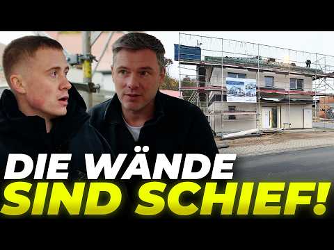 Schiefe Wände, kaputte Dämmung | Mängel-Check beim Rohbau