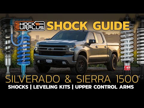 Silverado / Sierra 1500 Shock Guide - Bilstein / Eibach / Fox / King / Icon / Rancho / UCAs