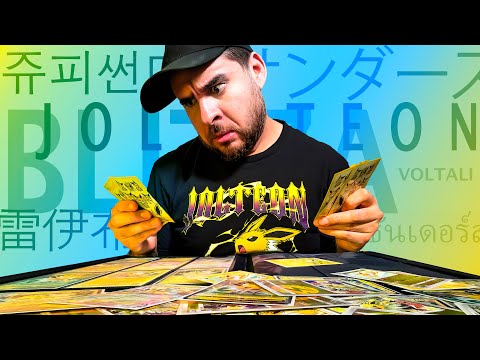 Collecting EVERY Jolteon EVER Printed in All Languages - Episode 1 (Pokémon Card Challenge)