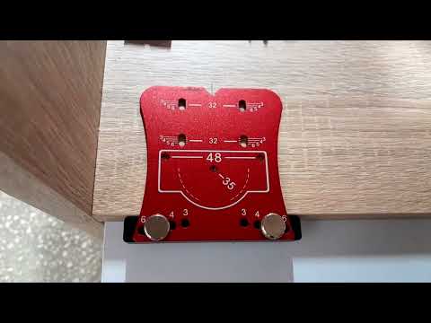 Установка внутренних мебельных петель