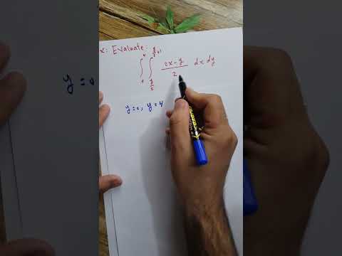 المحاضرة 21 (حل التكامل الثنائي بواسطة تغيير المتغيرات [جاكوبيان]xy-plane إلى uv-plane). نوار الأسدي