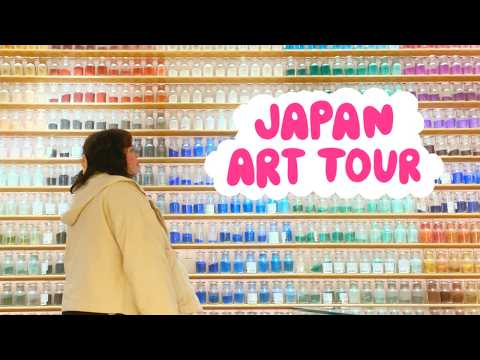 JAPAN ART TOUR ｡.｡:+* visiting art museums, art stores & stationary stores in Kyoto & Tokyo (ෆ˙ᵕ˙ෆ)♡