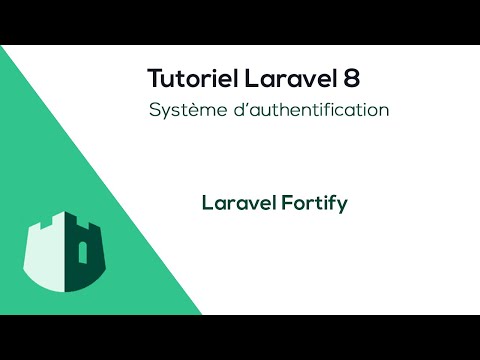 Authentification avec Laravel Fortify 🏰