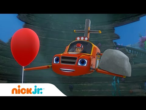 Blaze and the Monster Machines | GANZE FOLGE: Blaze nimmt an einem UNTERWASSER-Rennen teil | Nick Jr