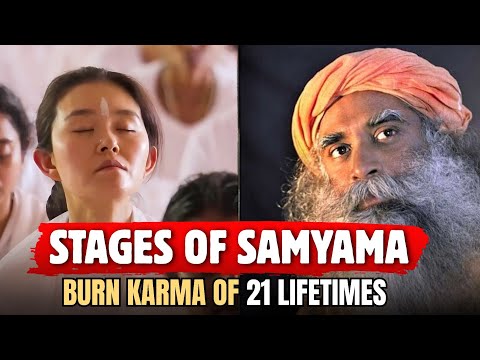 RARE Video l SAMYAMA With Sadhguru - Intense State of Meditation!