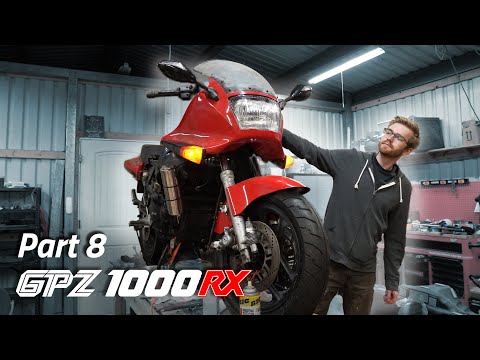 Resurrecting a 1986 GPZ1000RX - Part 8