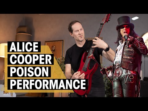 Alice Cooper Poison Guitar Cover | @KrisBarocsi | Thomann